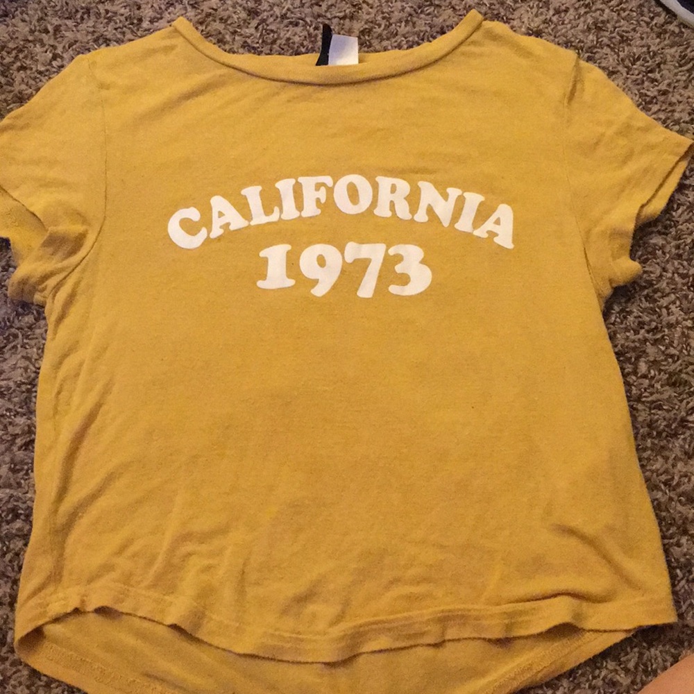 Yellow H&M shirt